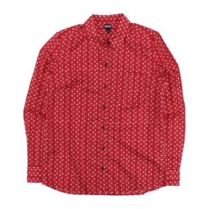 Patagonia Long Sleeve Button Down Brookgreen Red Shirt 4